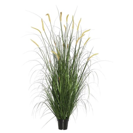 Dare2Decor 60 in. Foxtail Grass in PotGreen DA1236114